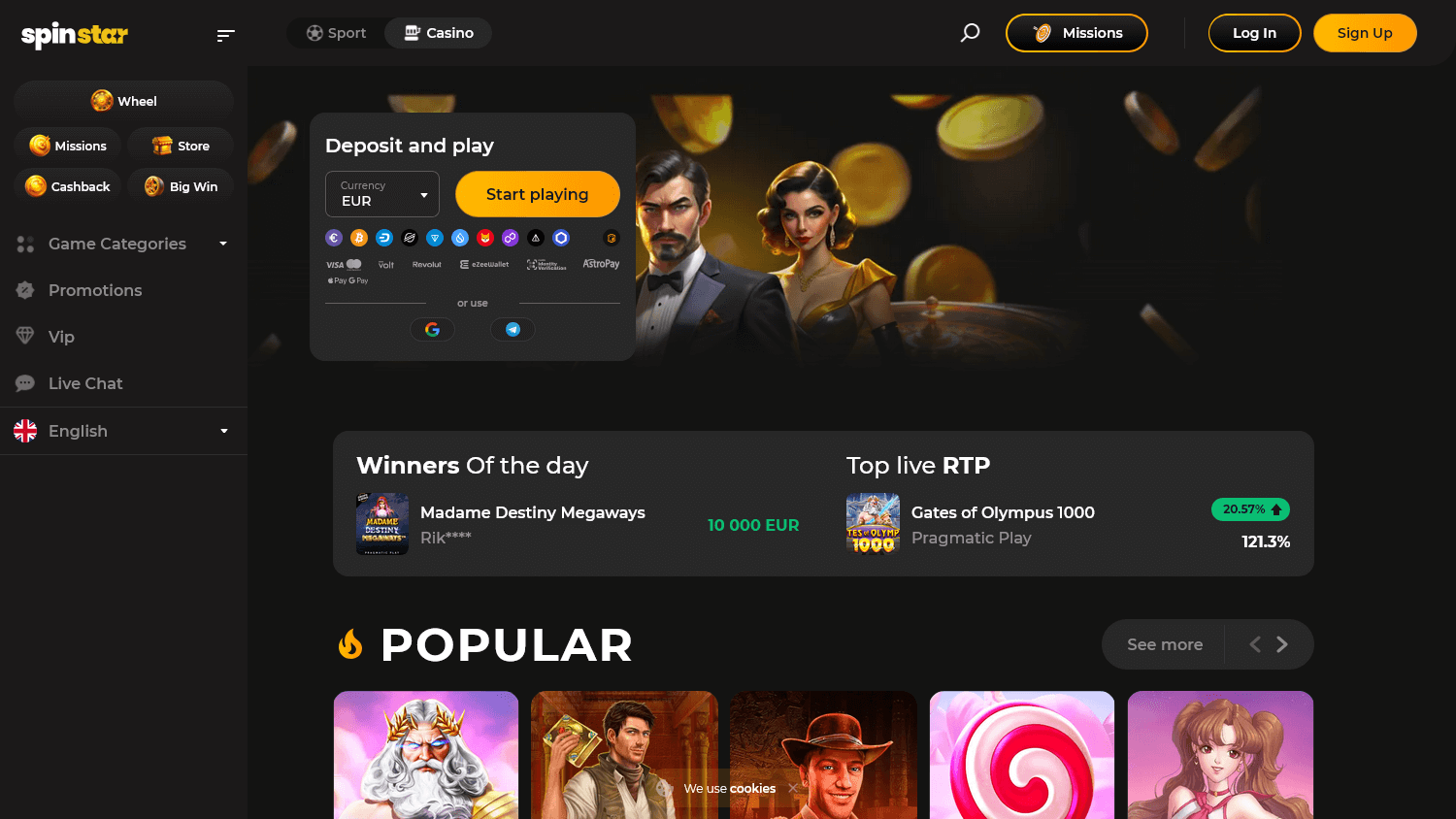 spinstar_casino_homepage_desktop