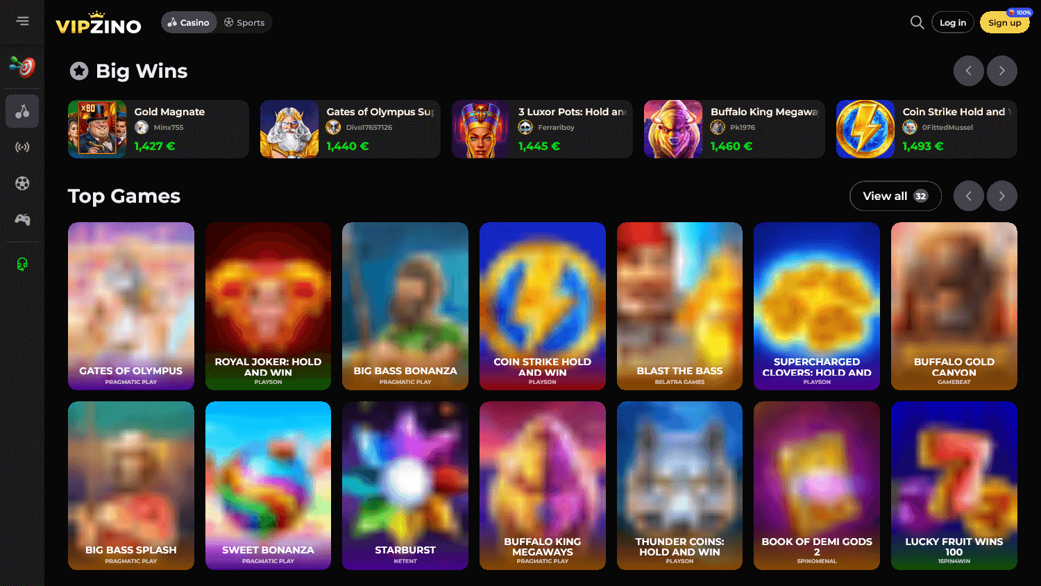 vipzino_casino_game_gallery_desktop