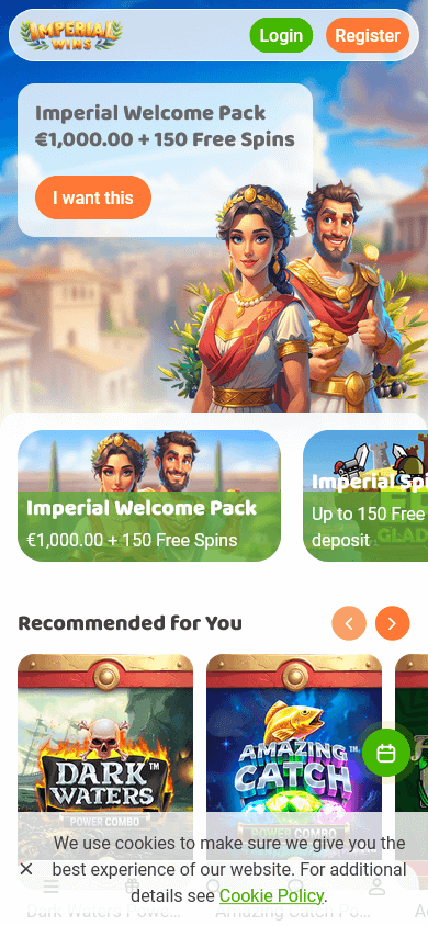 bezpečný bonus pre nových hráčov od Imperial Wins Casino