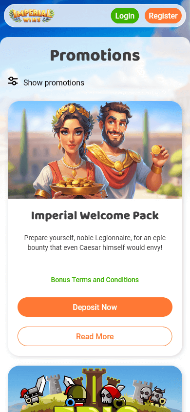 populárny Imperial Wins Casino týždenný bonus promo akcia v Slovakia