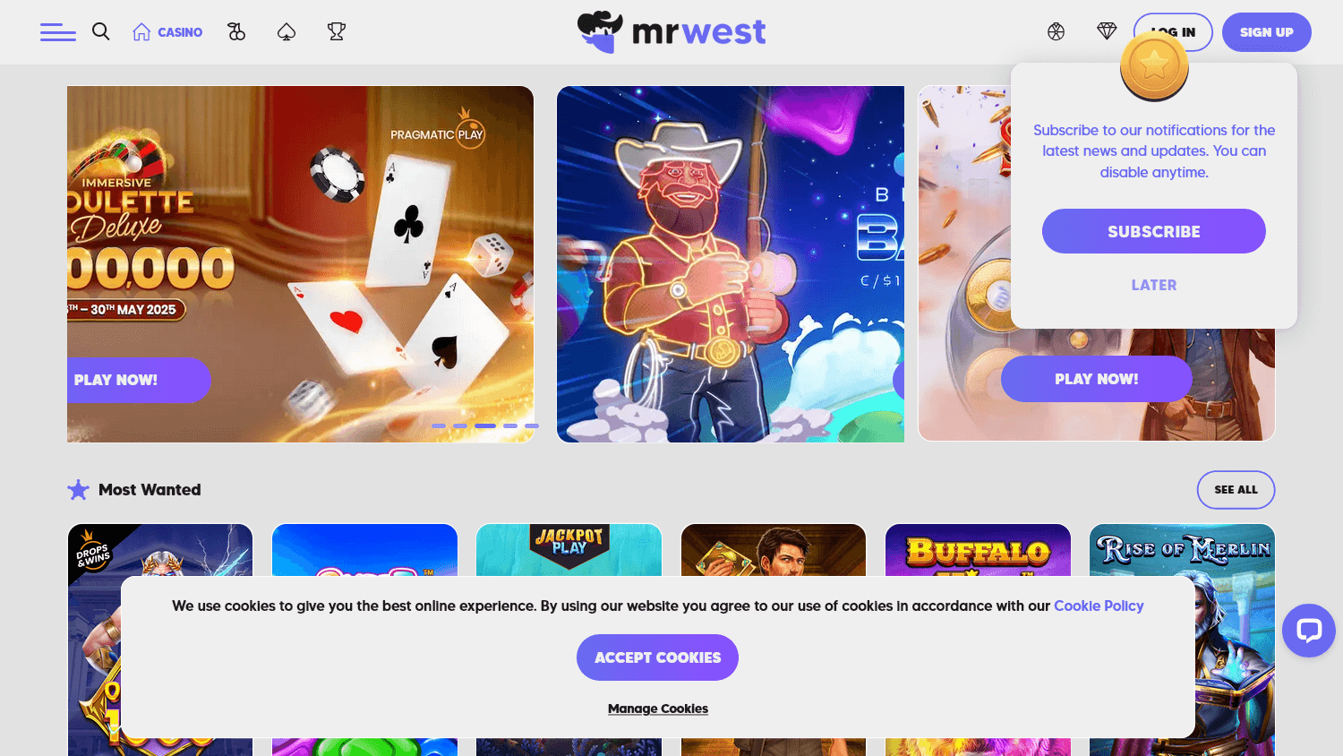 mrwest_casino_homepage_desktop