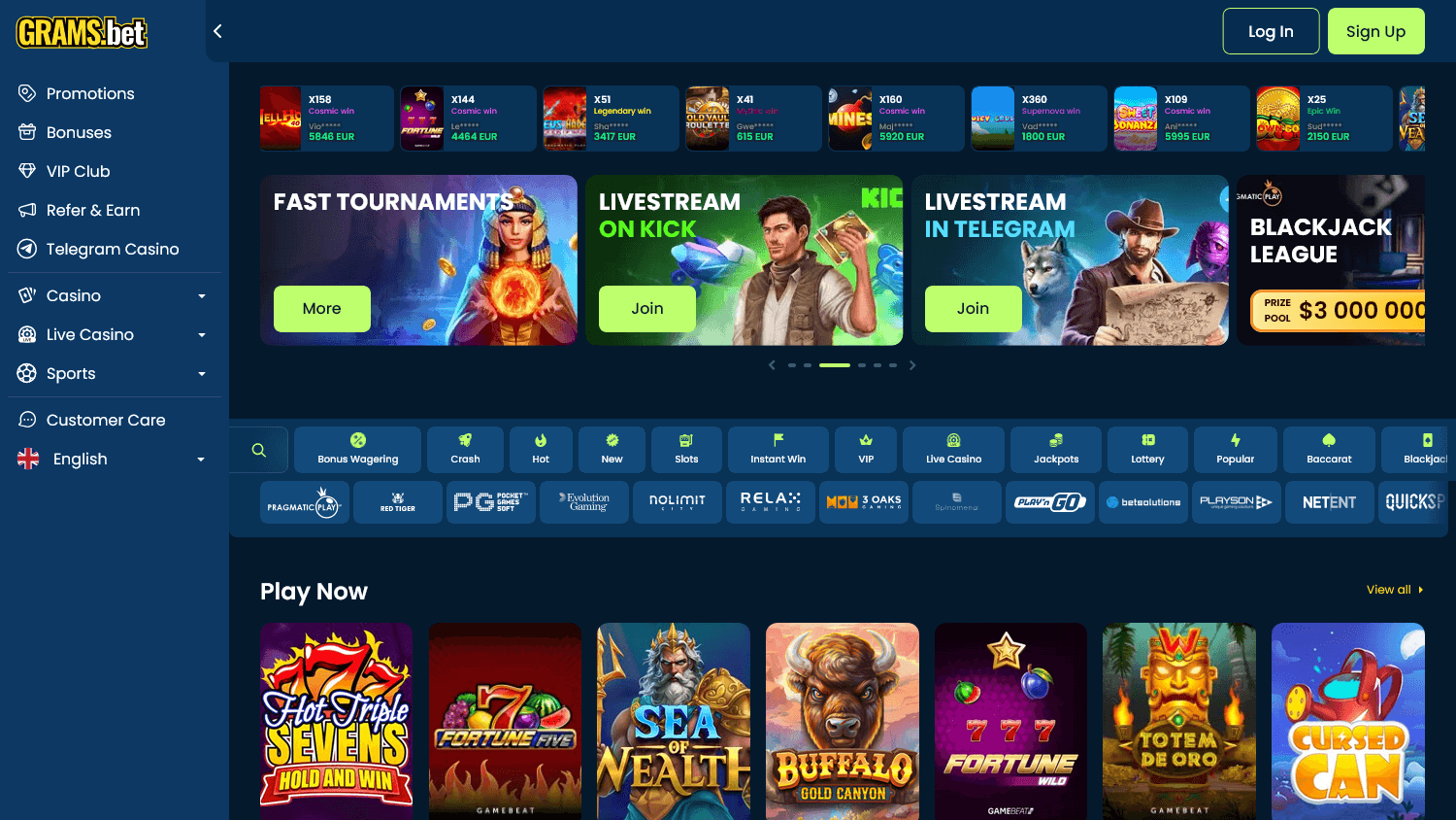 grams.bet_casino_homepage_desktop