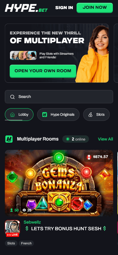 hype.bet_casino_homepage_mobile