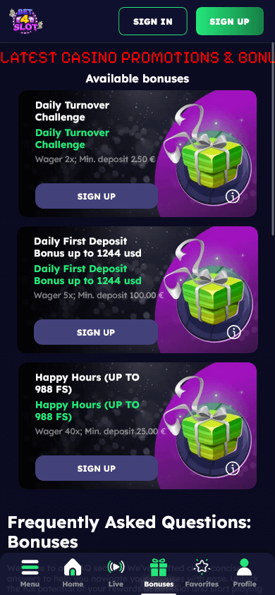 bet4slot_casino_promotions_mobile