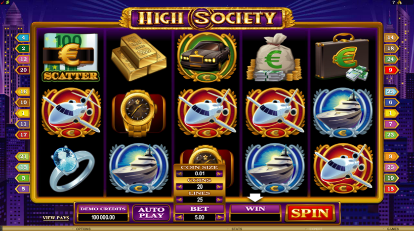 High Society Free Slots.png