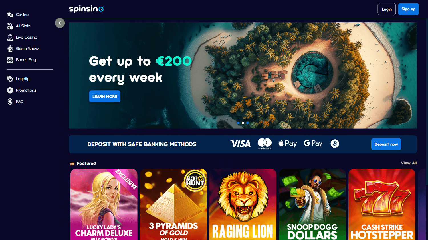 spinsino_casino_homepage_desktop