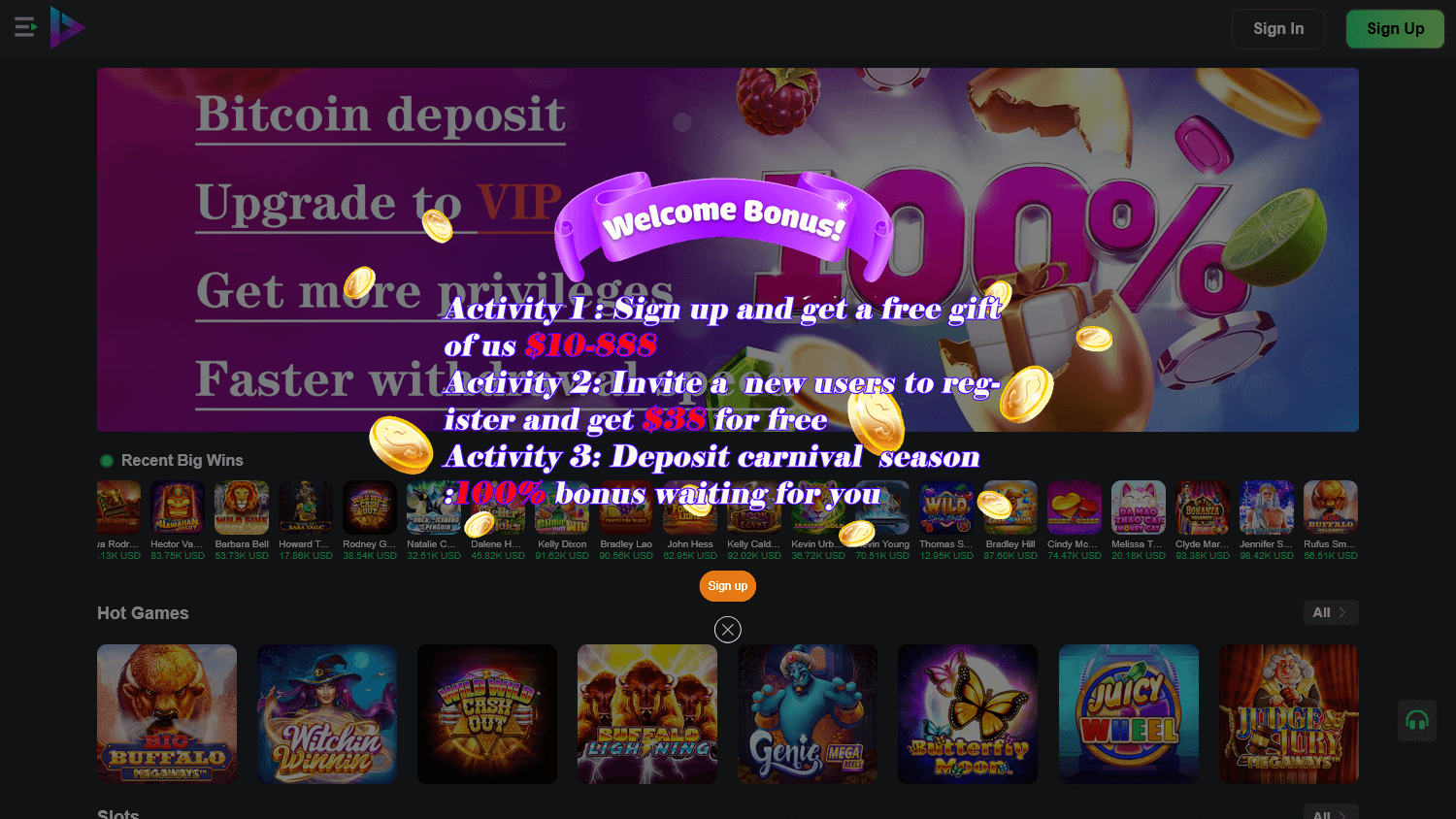 lucky_haven_casino_homepage_desktop