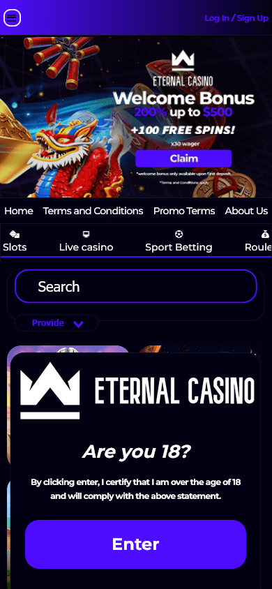 eternal_casino_homepage_mobile