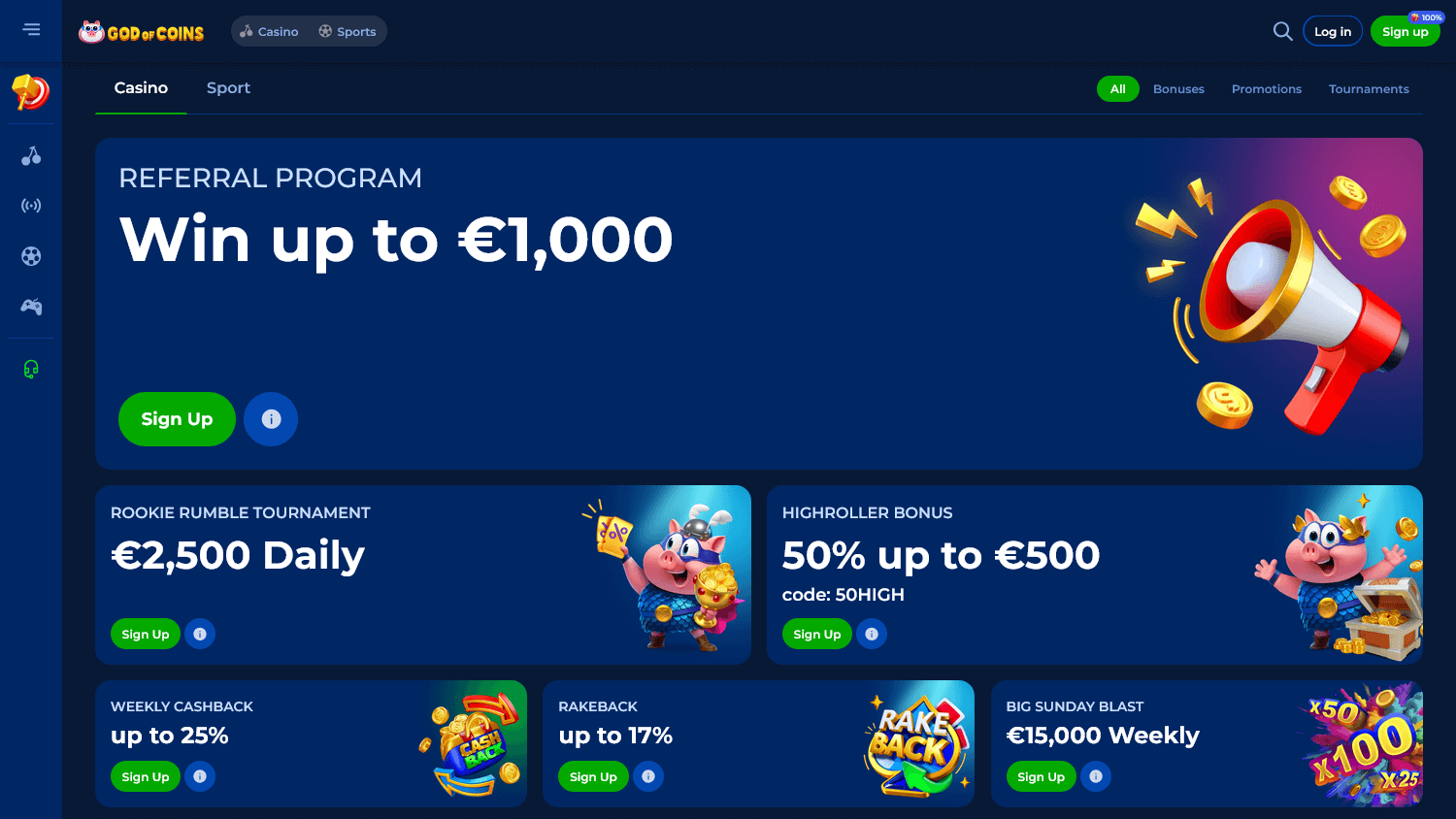 God of Coins Casino Review – Expert & Player Ratings [2025]