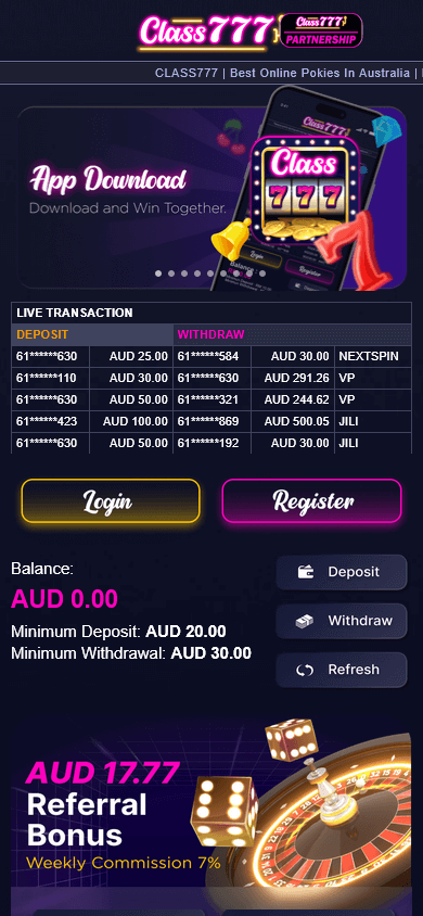 CLASS777 CASINO AU Online: A Comprehensive Review for Australian Players