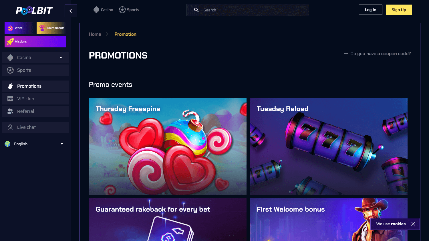 poolbit_casino_promotions_desktop