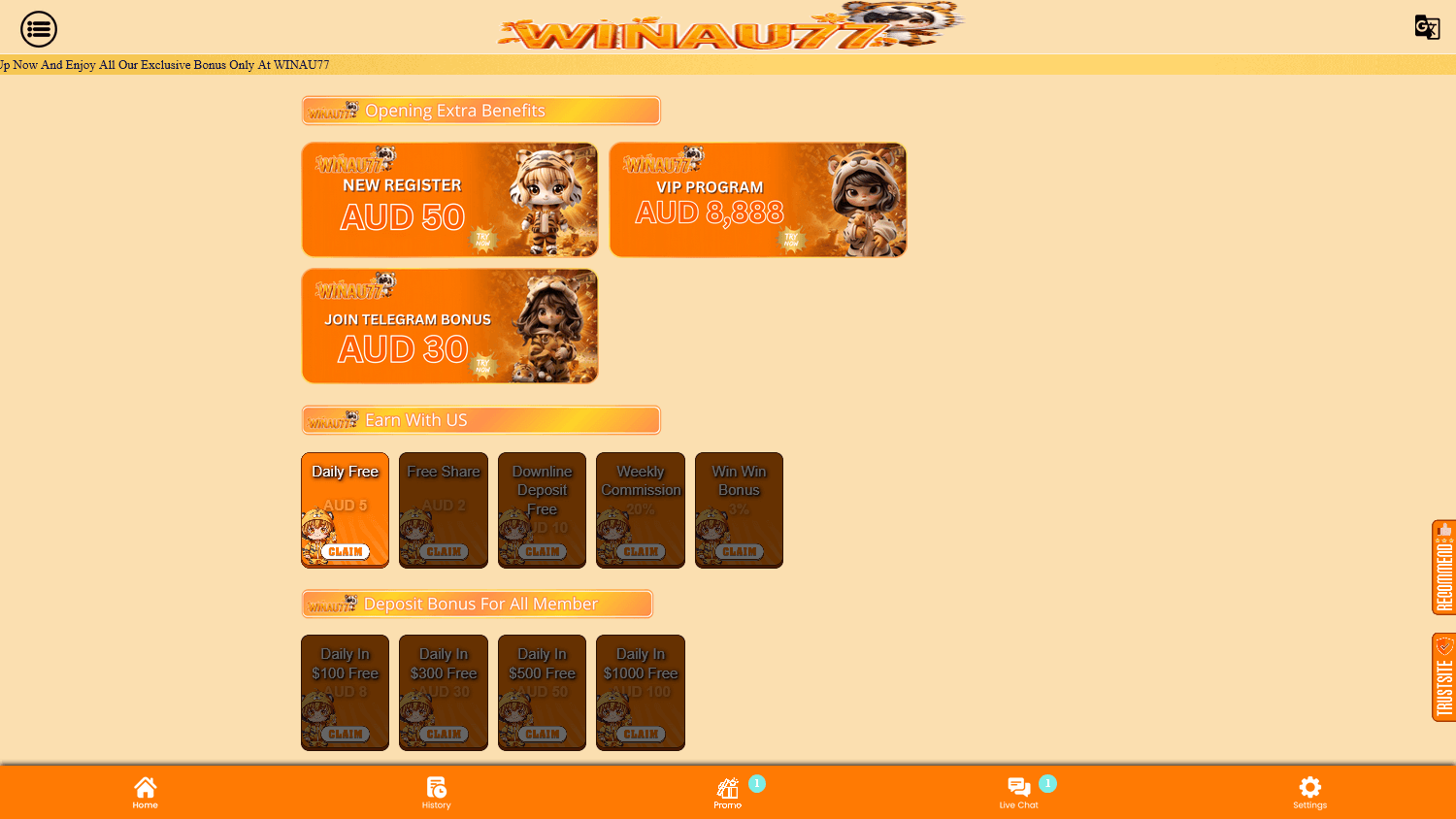 winau77_casino_promotions_desktop