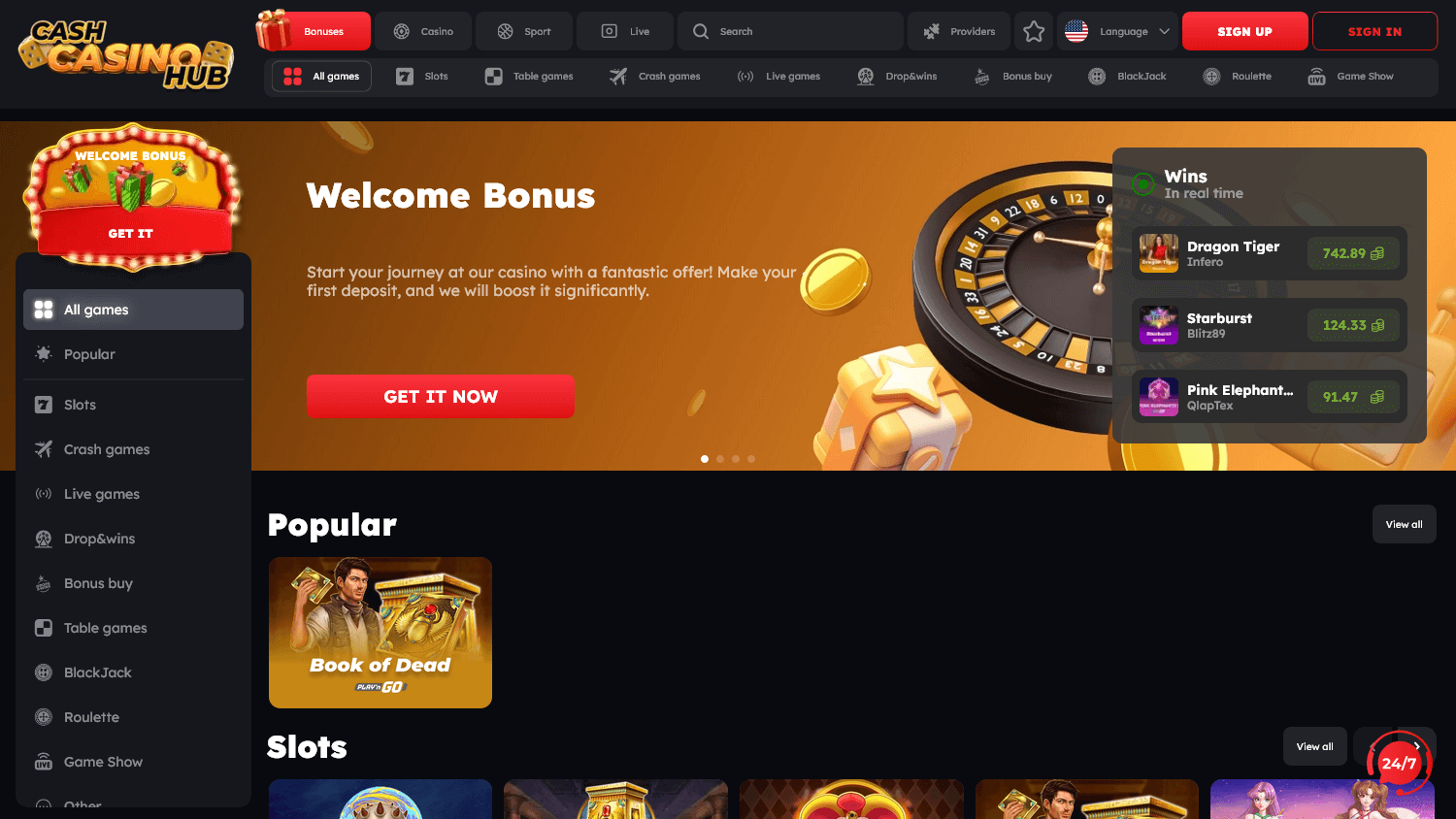 cash_casino_hub_homepage_desktop
