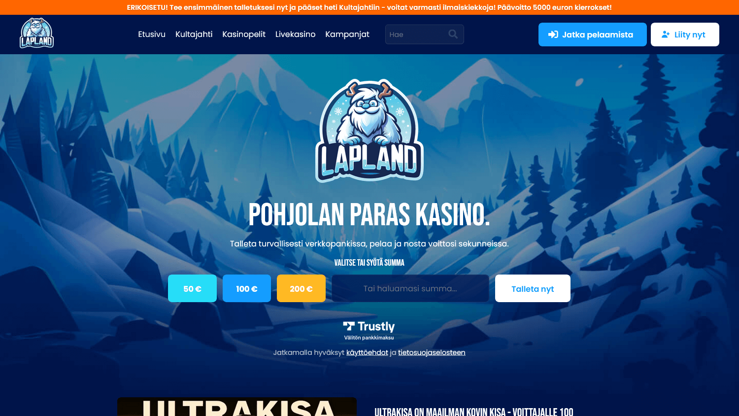 Lapland Casino Kotisivu
