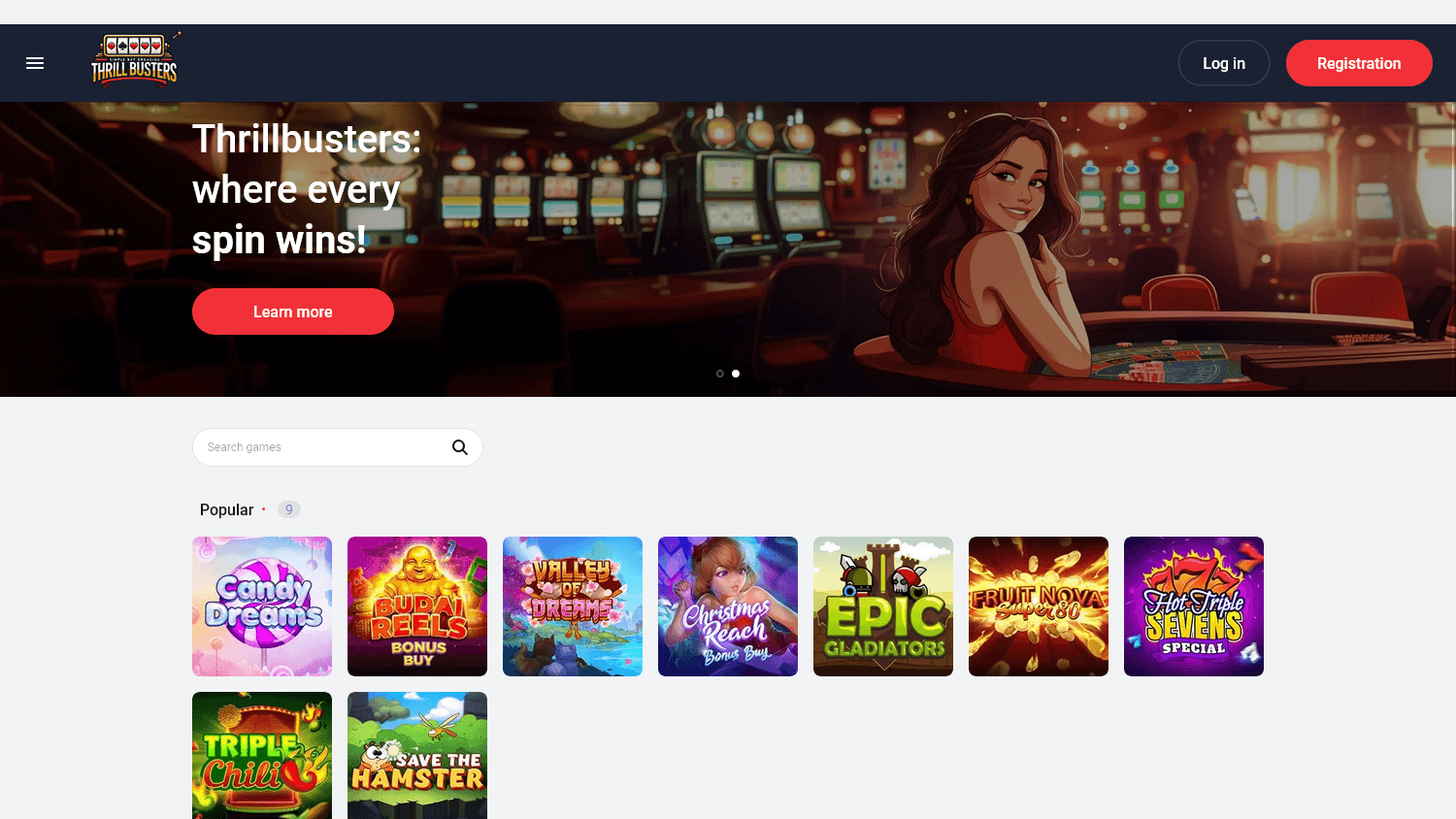 thrillbusters_casino_homepage_desktop