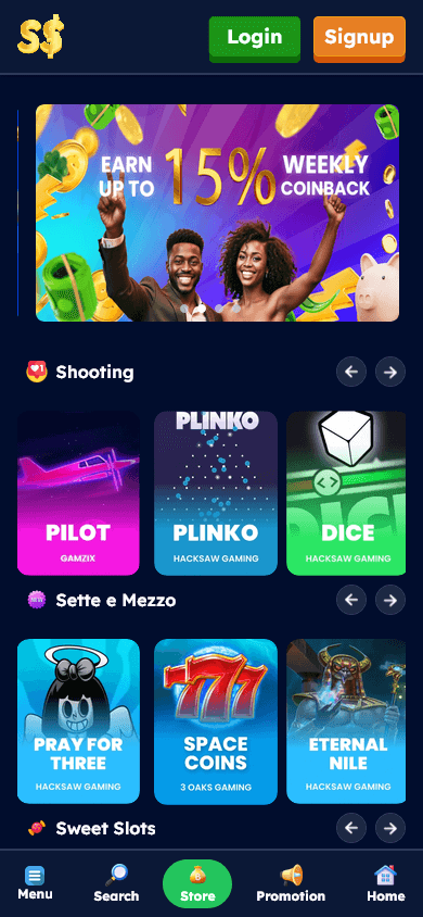 speedsweeps_casino_homepage_mobile