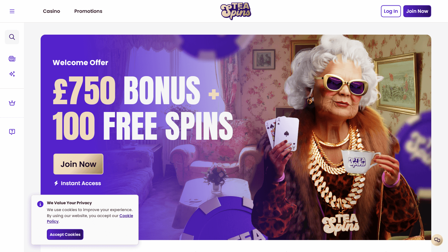Tea Spins Casino Review: A Fresh Brew for UK Players