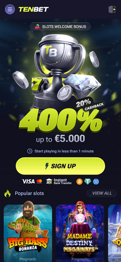 tenbet_casino_homepage_mobile