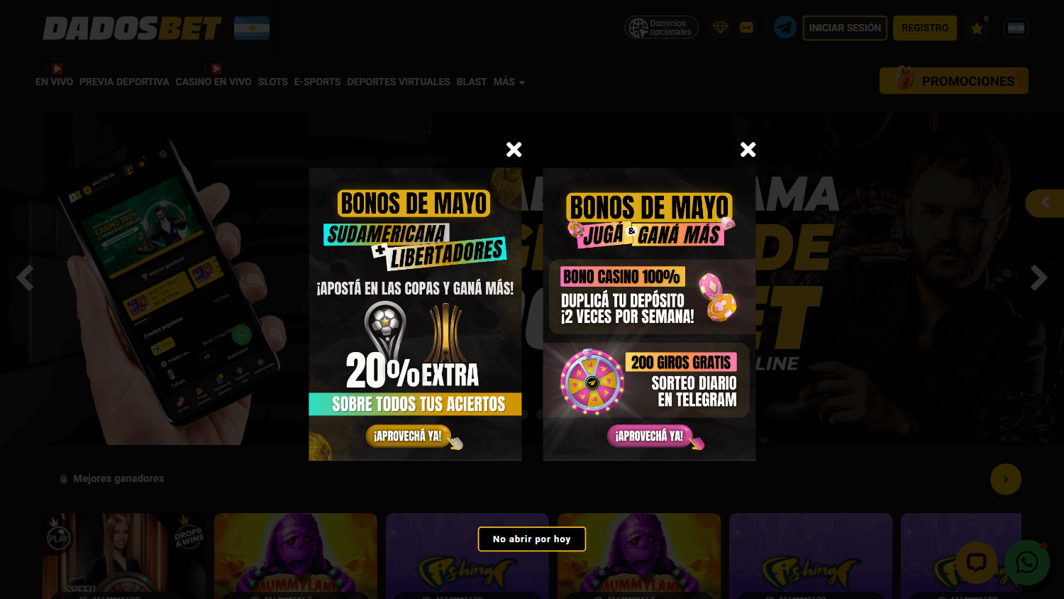 dadosbet_casino_homepage_desktop