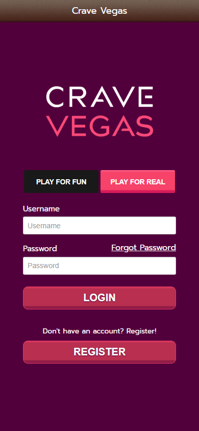 Crave_Vegas_Casino_homepage_mobile
