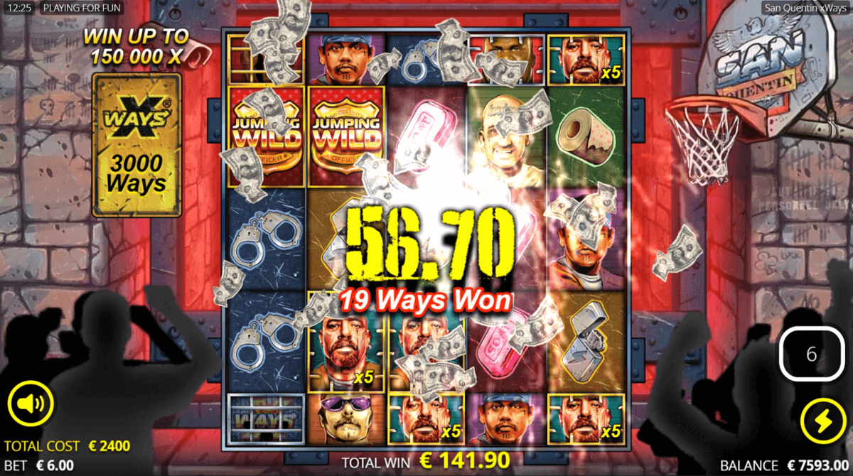 San Quentin Xways free spins