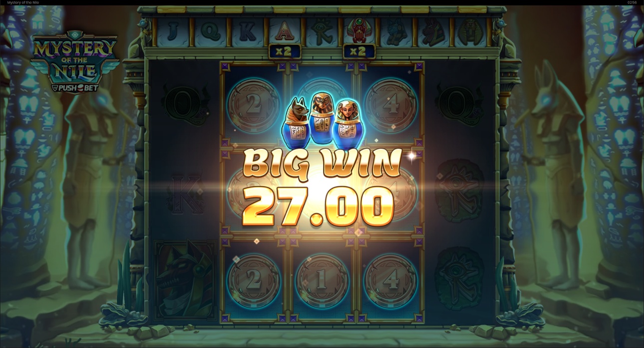 Mystery of the Nile - Big Win