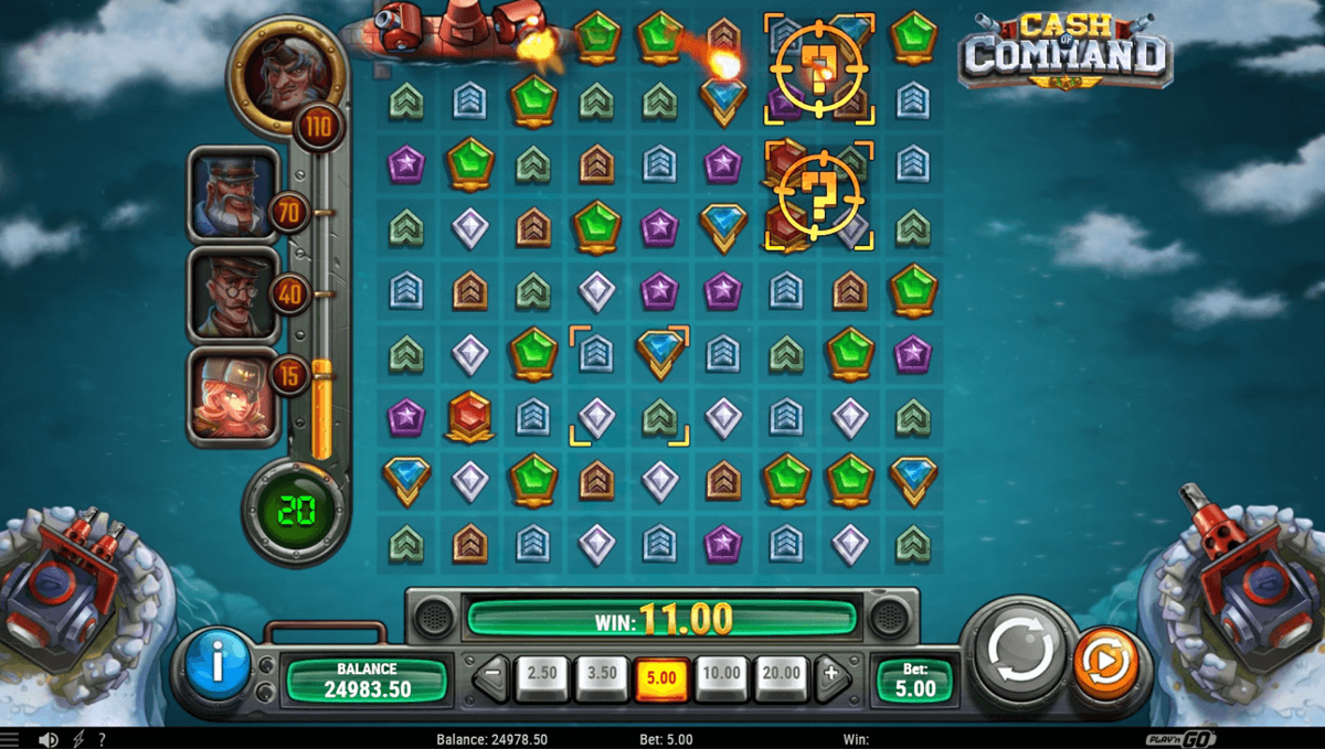 Cashof Command different ship