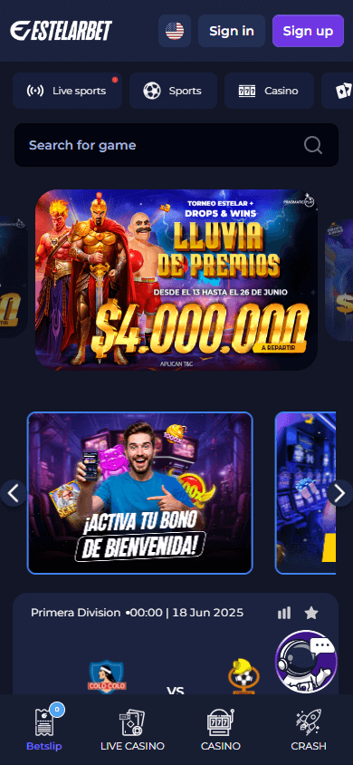 estelarbet_casino_homepage_mobile