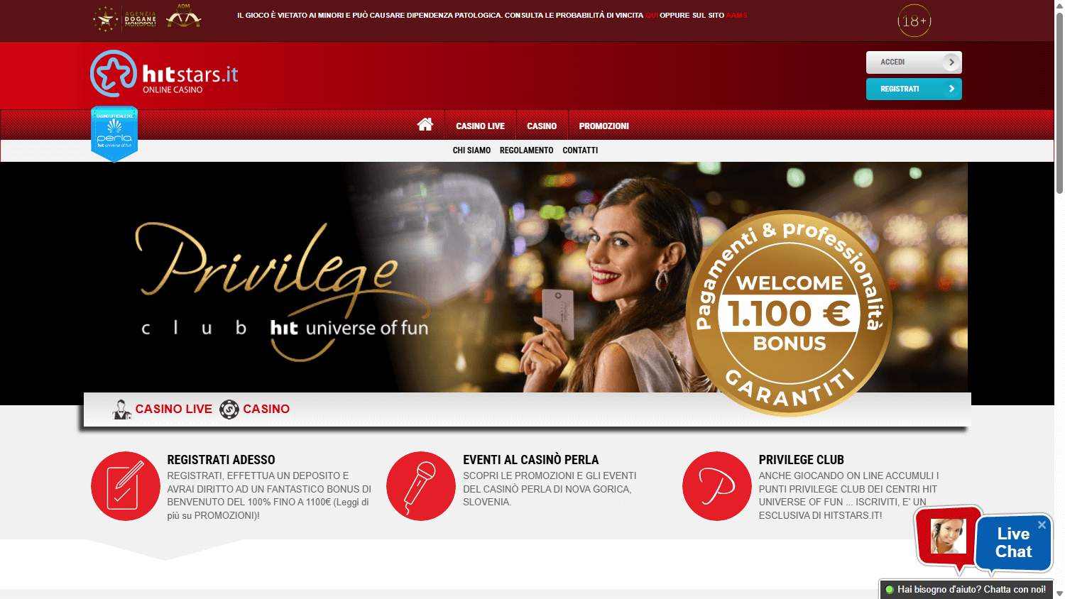 hitstars_casino_it_homepage_desktop