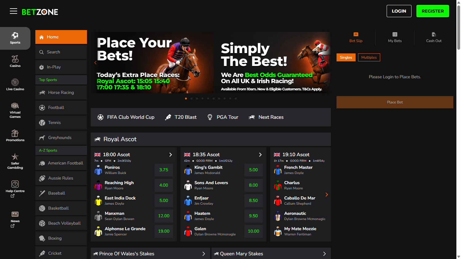 betzone_casino_homepage_desktop