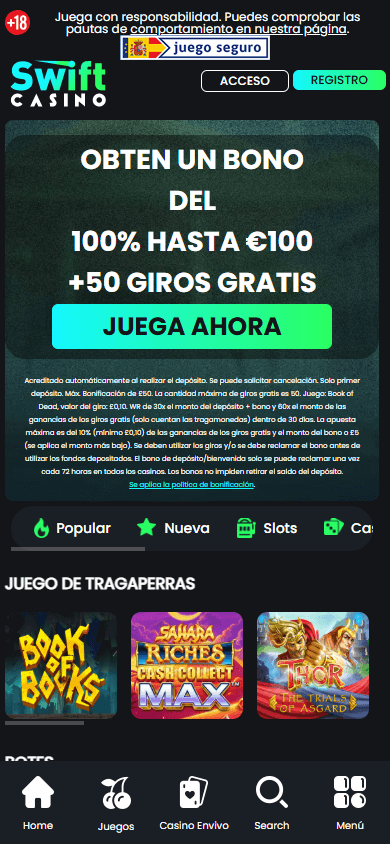 rinomato Swift Casino prelievi rapidi