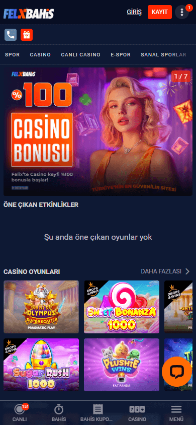 felixbahis_casino_homepage_mobile