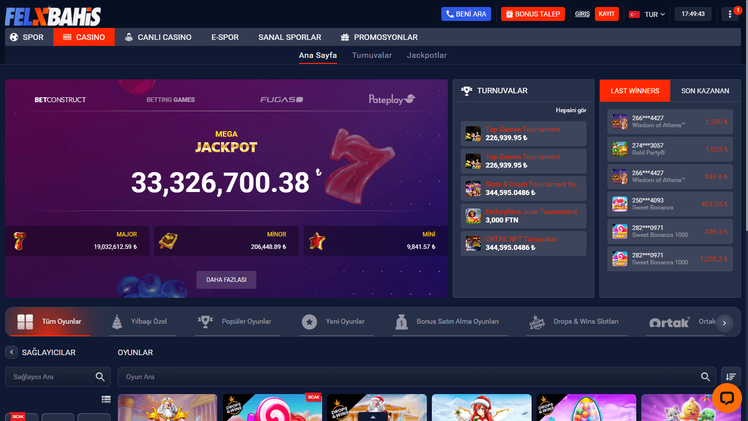 felixbahis_casino_game_gallery_desktop