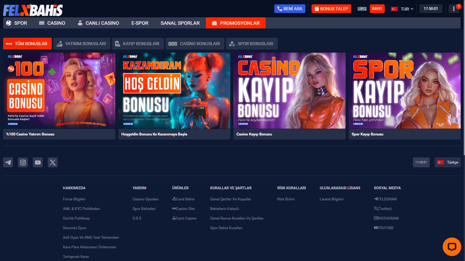 felixbahis_casino_promotions_desktop