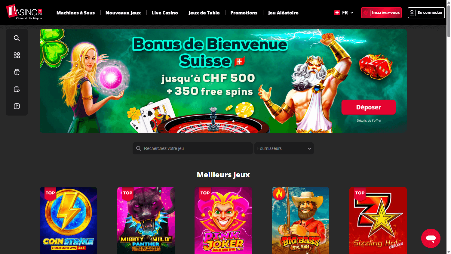pasino_casino_homepage_desktop
