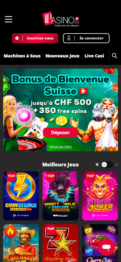 pasino_casino_homepage_mobile