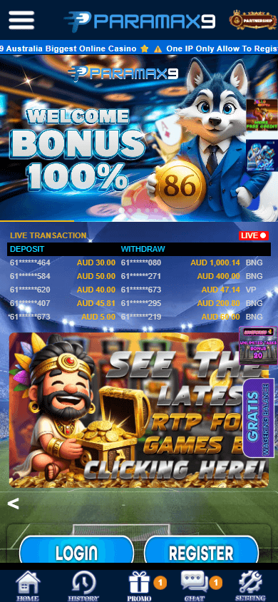 paramax9_casino_homepage_mobile