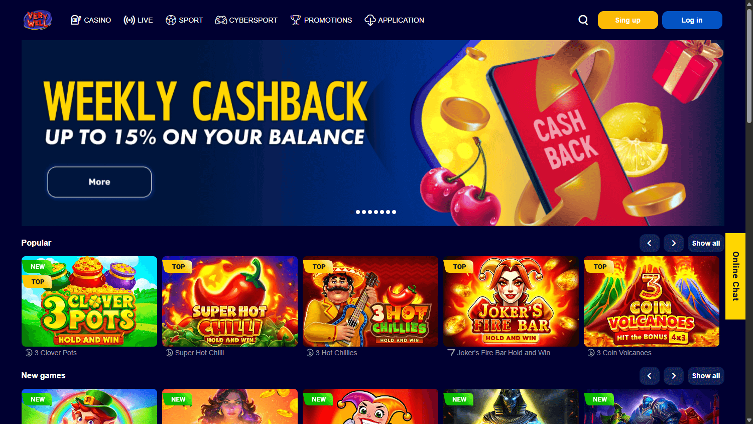 verywell_casino_homepage_desktop