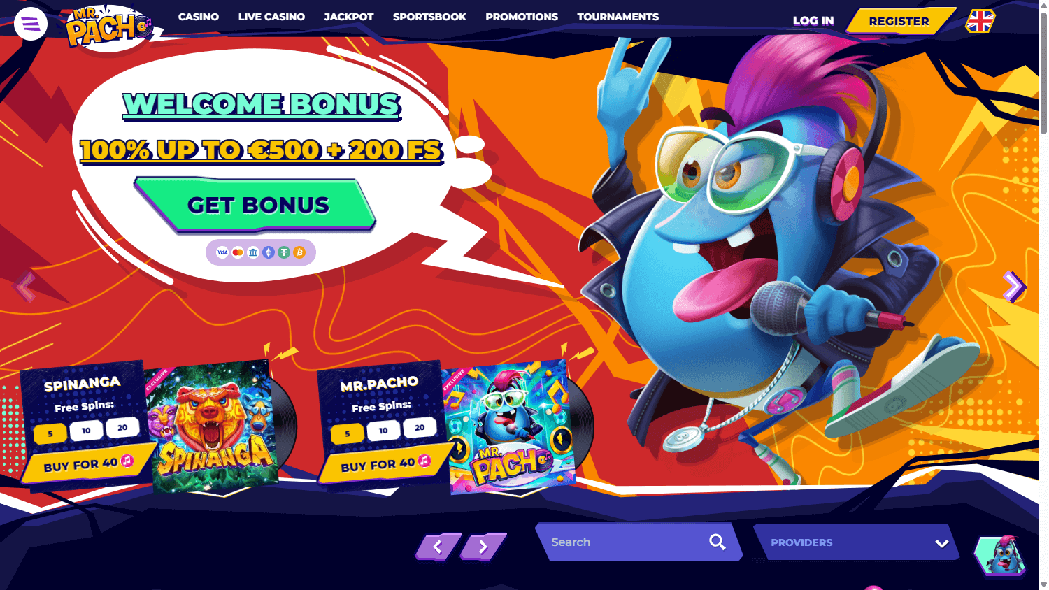 mrpacho_casino_homepage_desktop