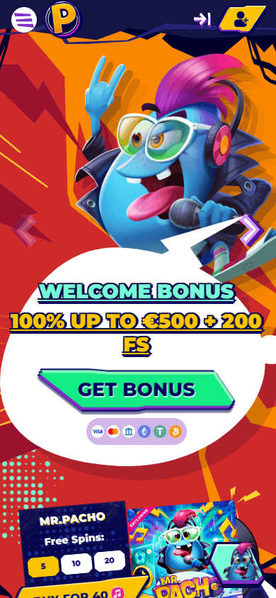 mrpacho_casino_homepage_mobile