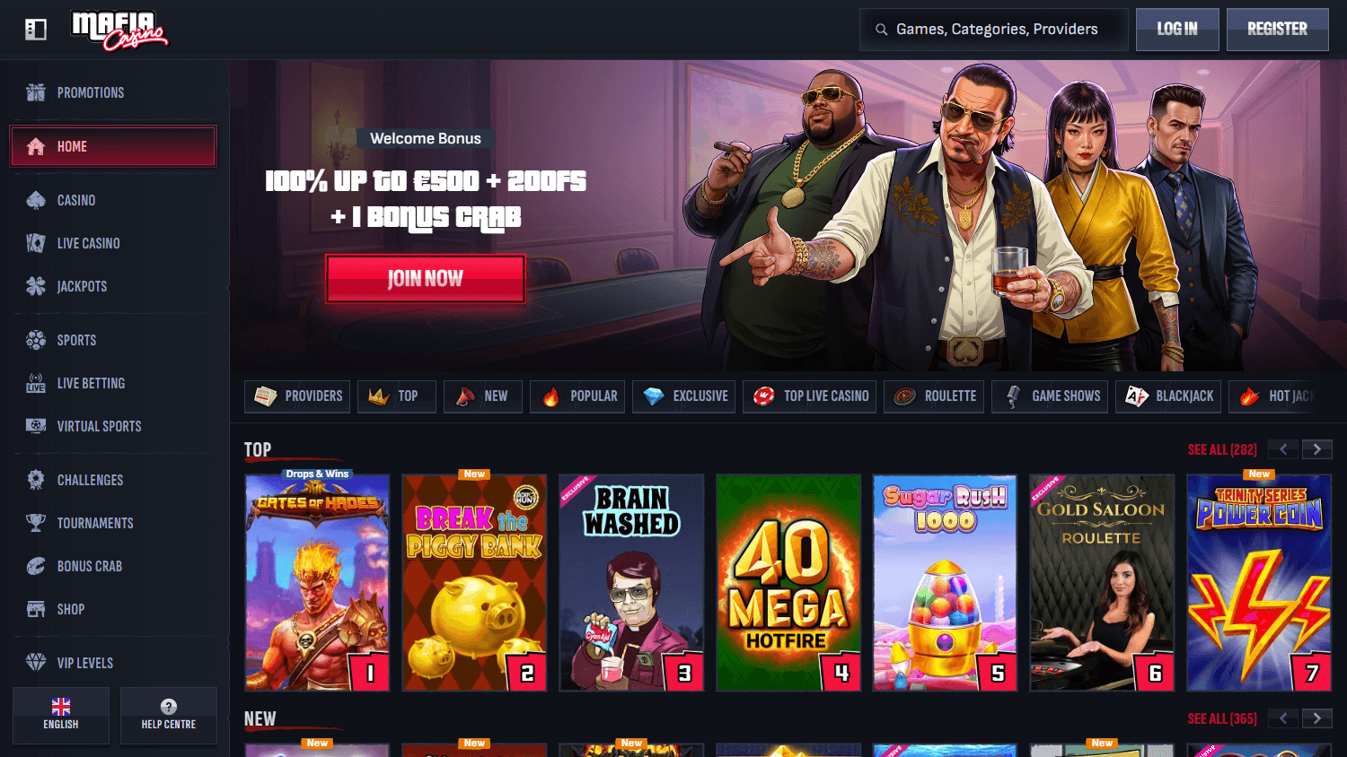mafia_casino_homepage_desktop