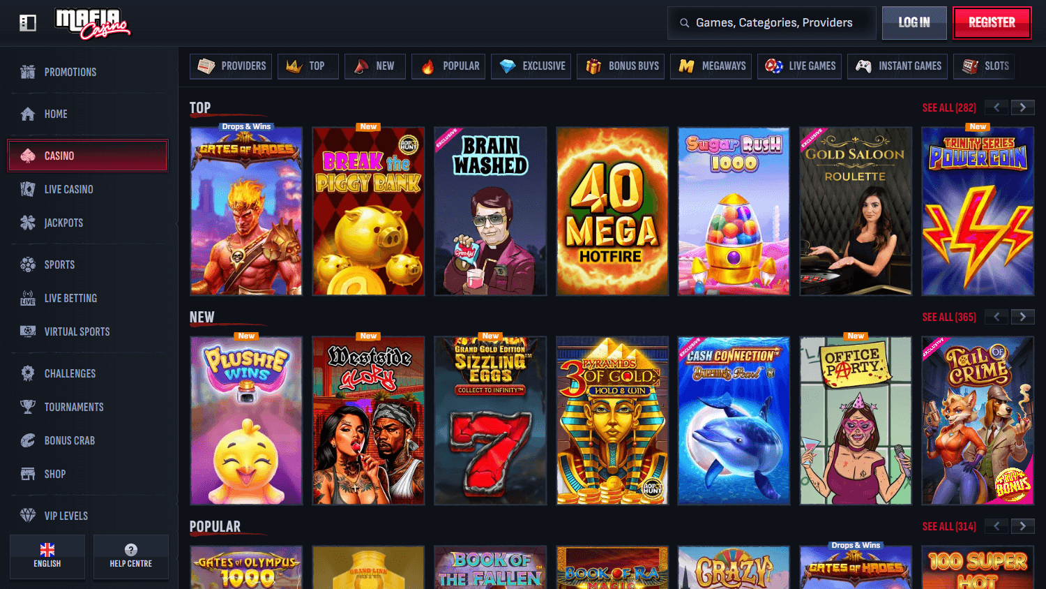 AU MafiaCasino6 Premium Site: Casino Mafia 100 Deposit Offer Review for Australian Players
