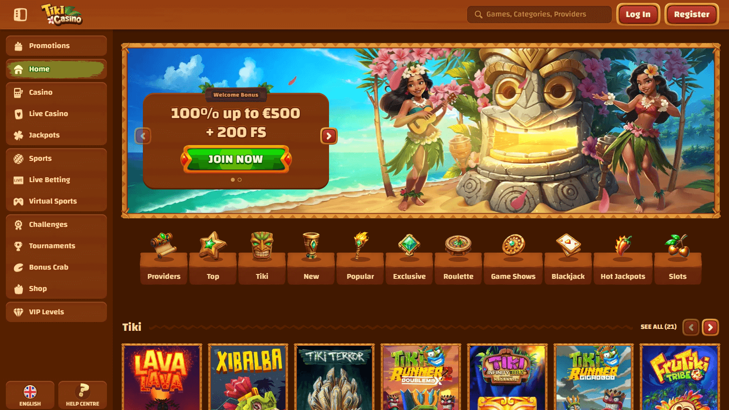 tiki_casino_homepage_desktop