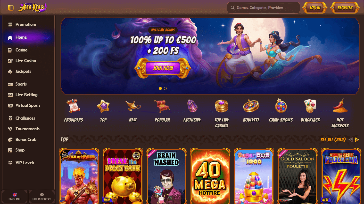 abu_king_casino_homepage_desktop