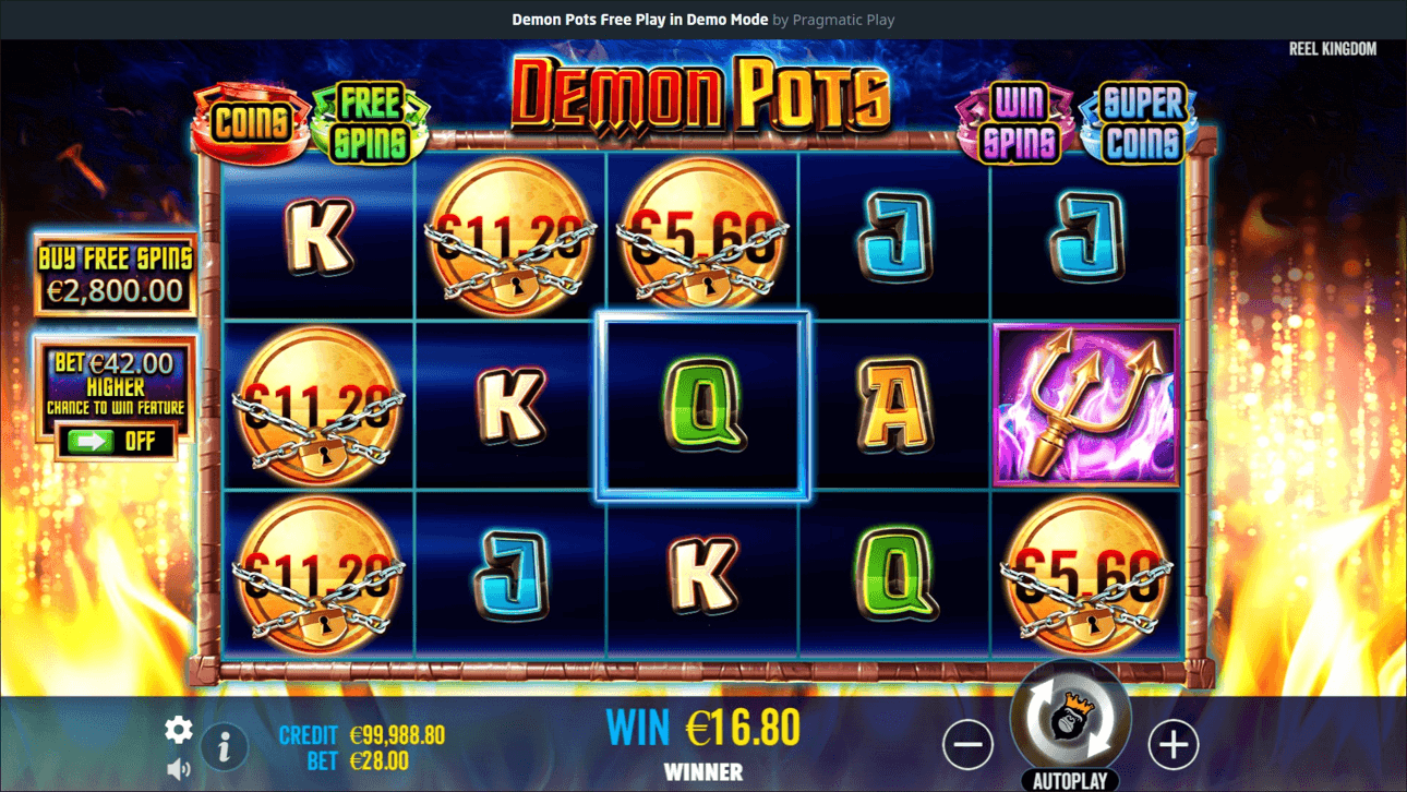 Demon Pots win