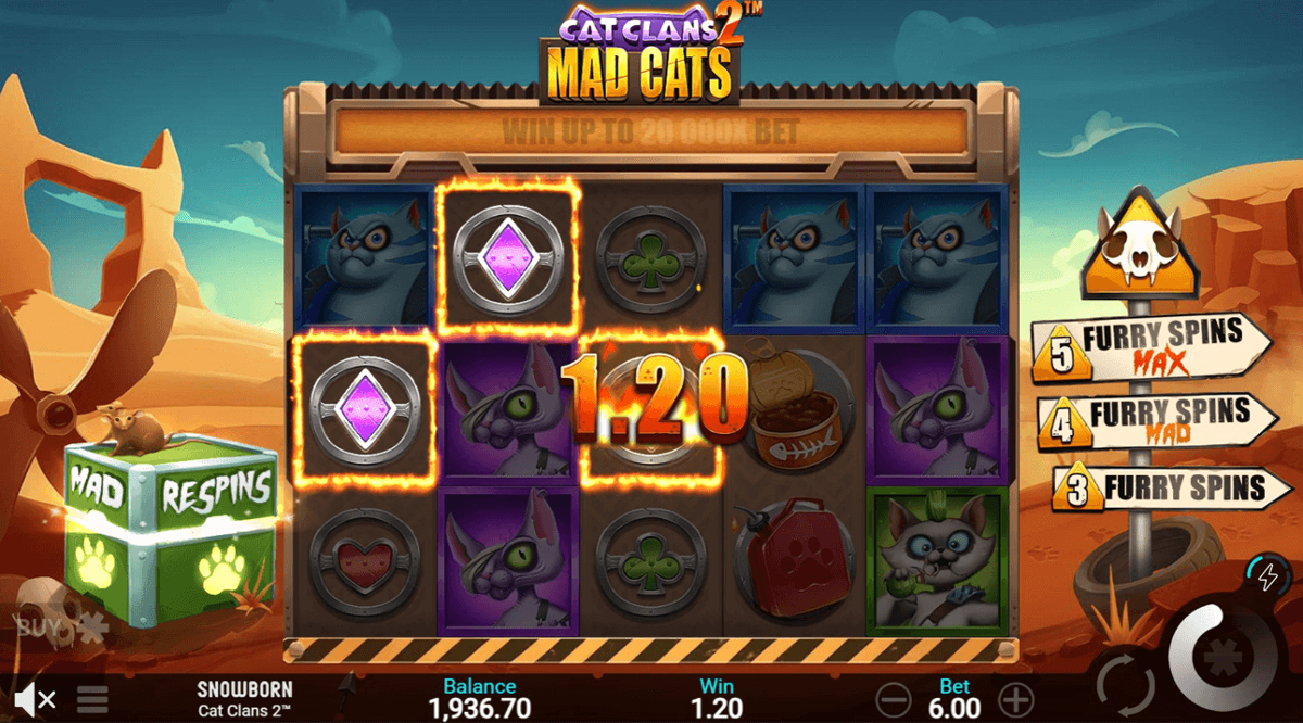 Cat Clans 2 Mad Cats win