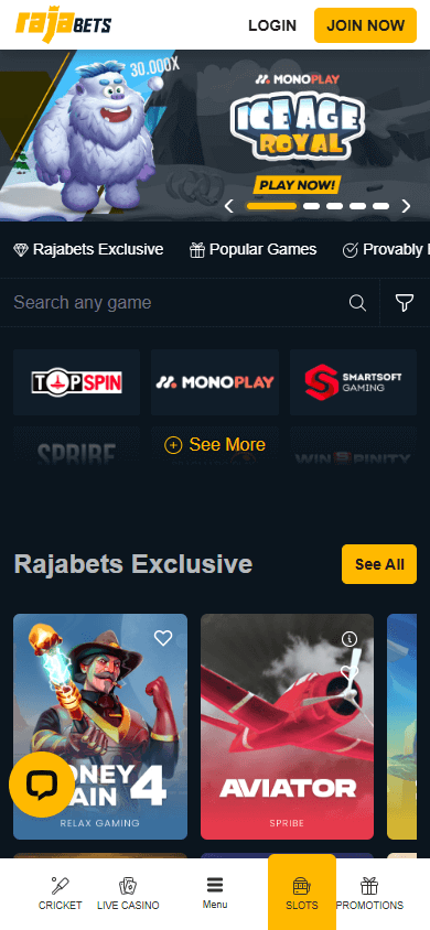 rajabets_casino_game_gallery_mobile