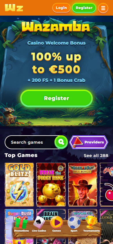 wazamba_casino_homepage_mobile