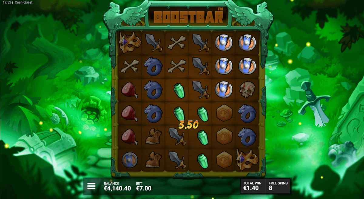 Cash Quest free spins