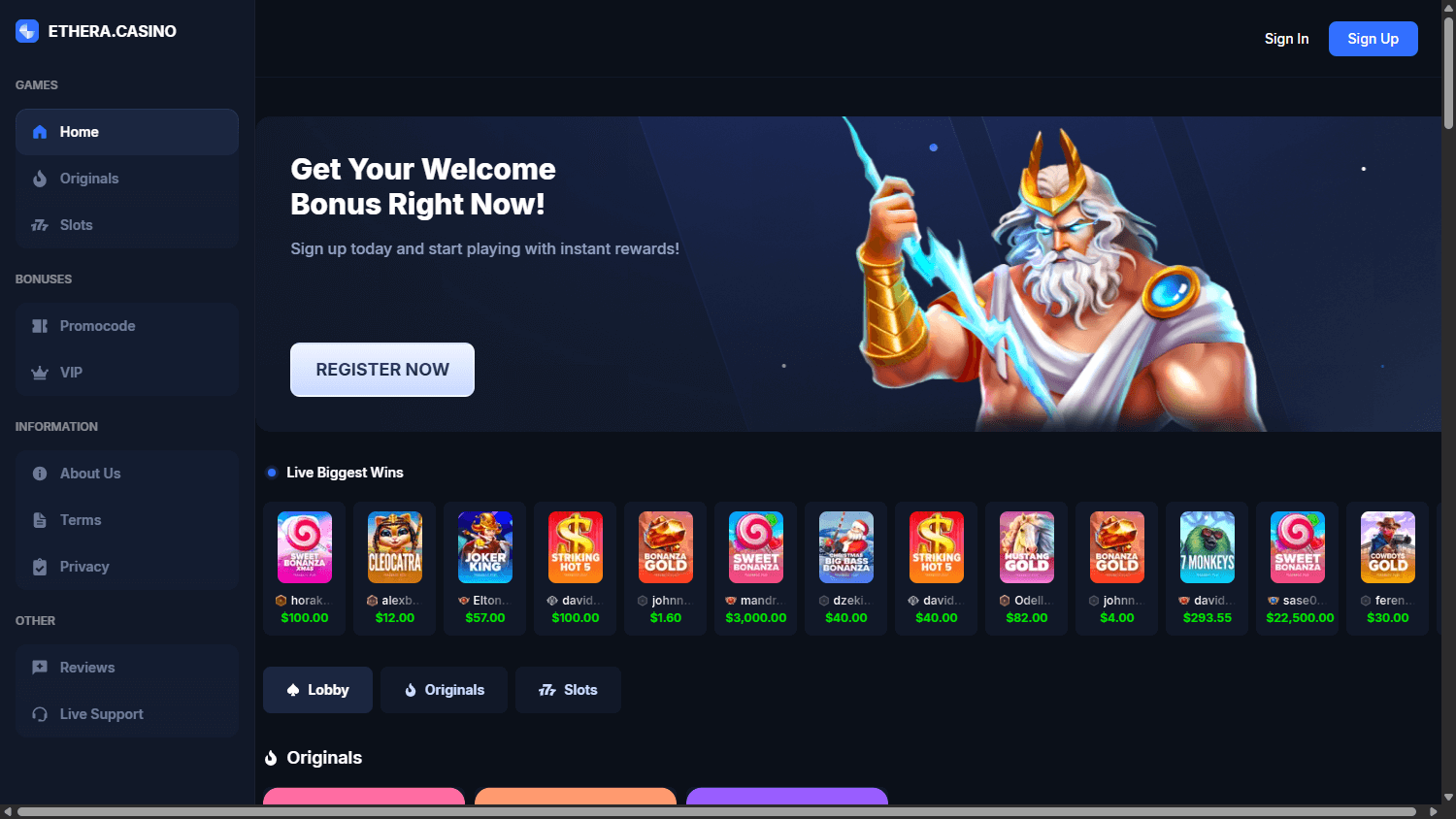 ethere_casino_homepage_desktop